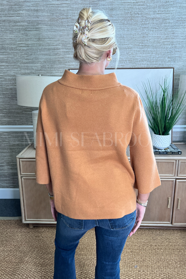 Hillcrest sweater, soft camel