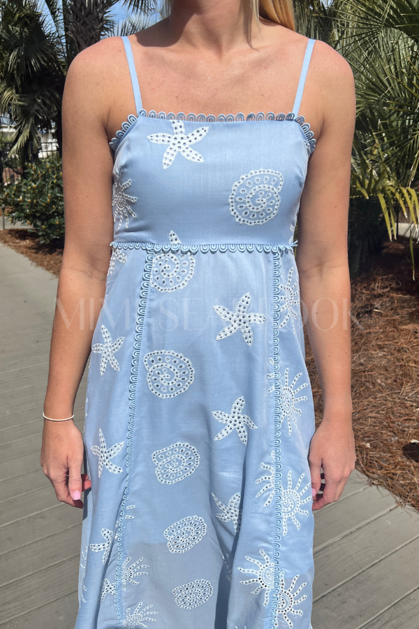 Humphrey dress, blue