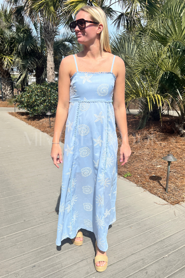 Humphrey dress, blue