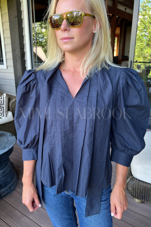 Hutton top, navy