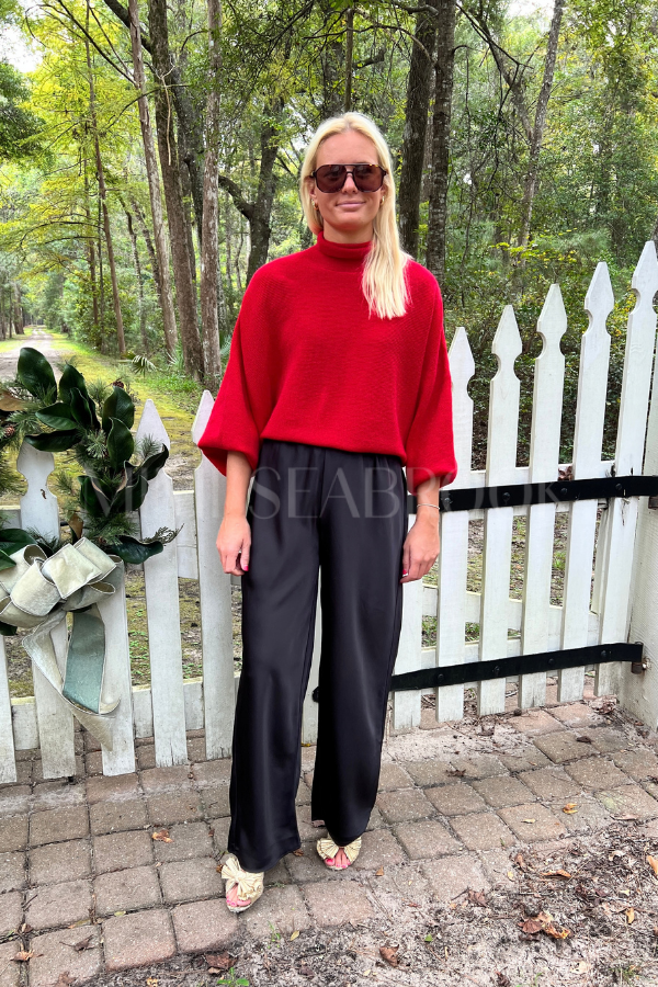 Hyde sweater, red