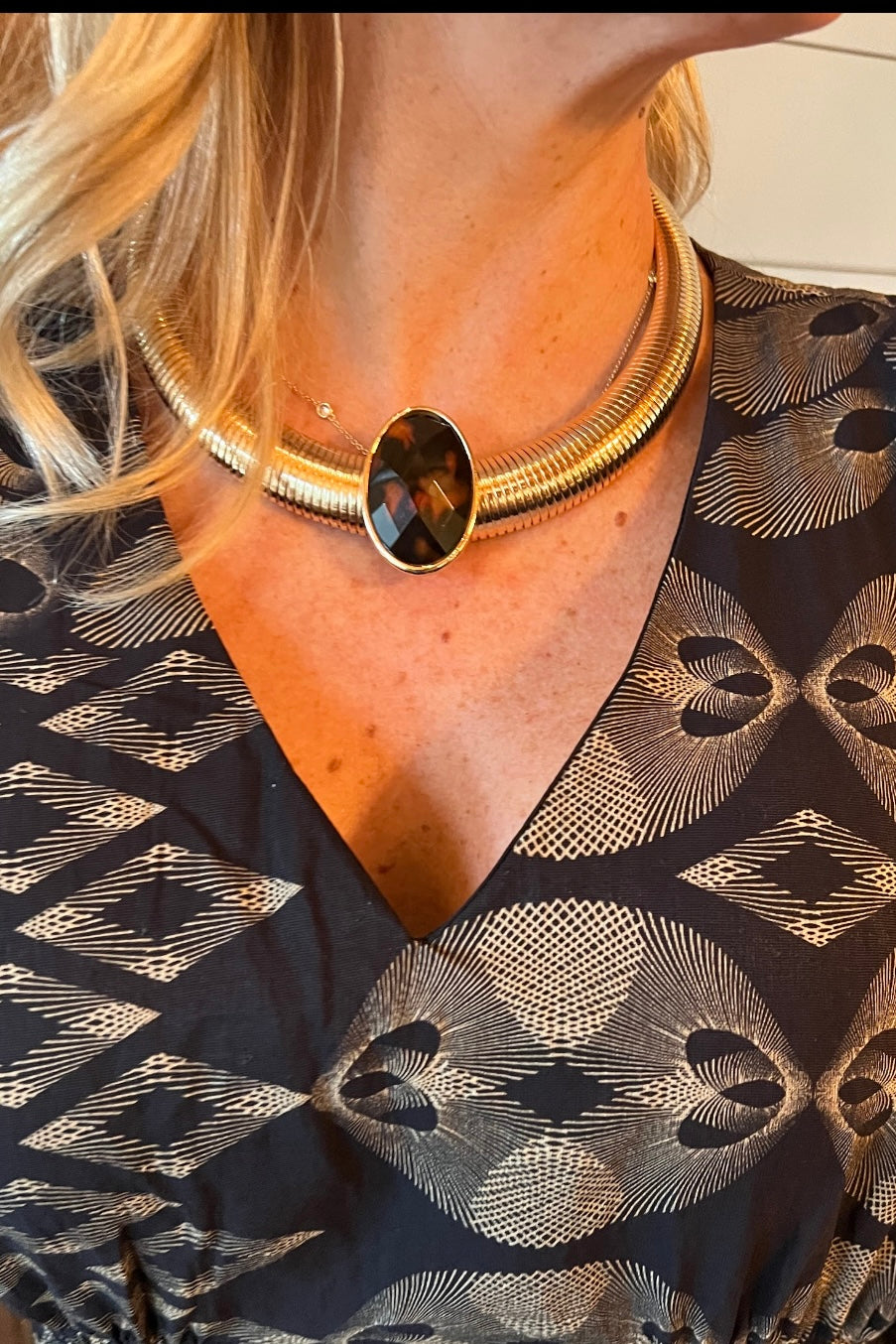 Lucinda necklace, tortoise