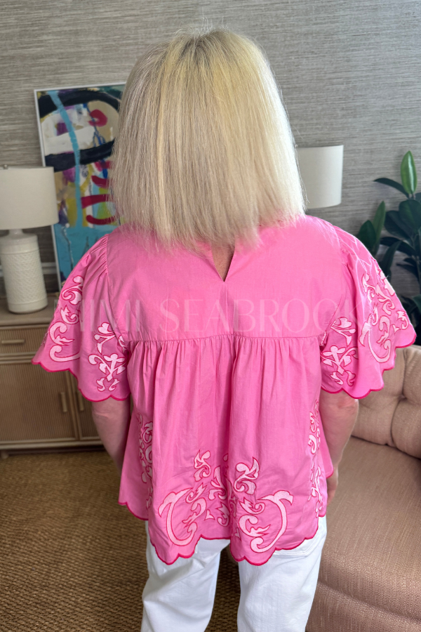 Ilse top, pink