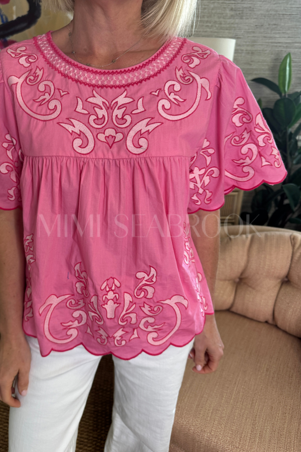 Ilse top, pink