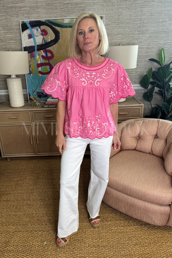 Ilse top, pink