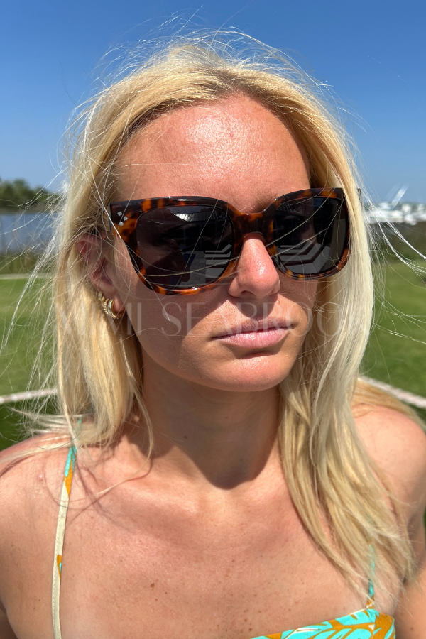 Indigo Sunglasses, tortoise/smoke by I-SEA