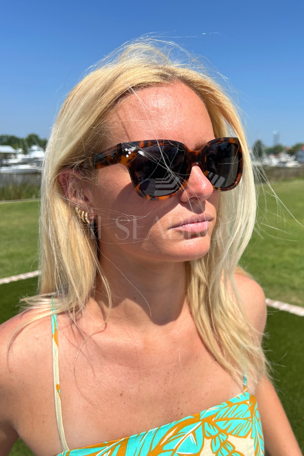 Indigo Sunglasses, tortoise/smoke by I-SEA