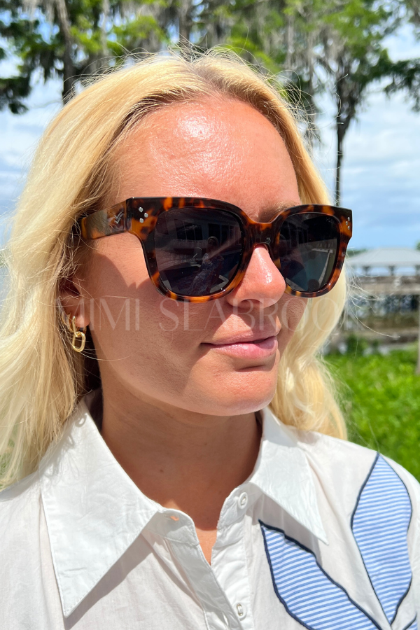 Indigo Sunglasses, tortoise/smoke by I-SEA