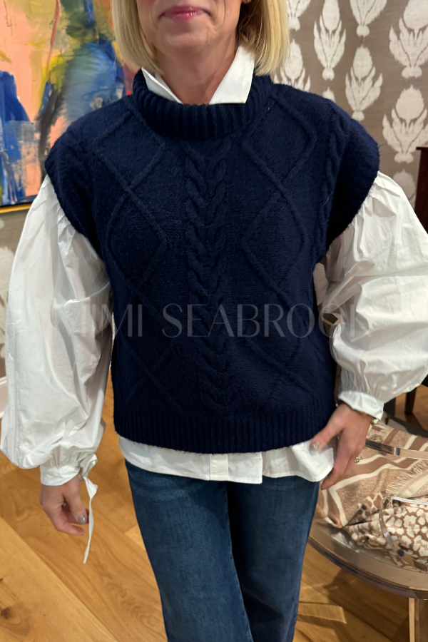 Irwin Sweater, navy