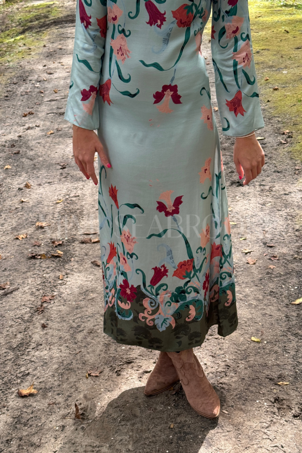 Isobel Ankle Dress, Lys Print by Cleobella