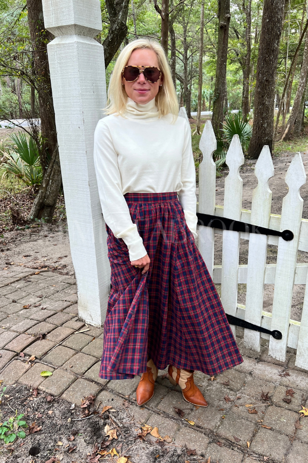 Iverson skirt, red
