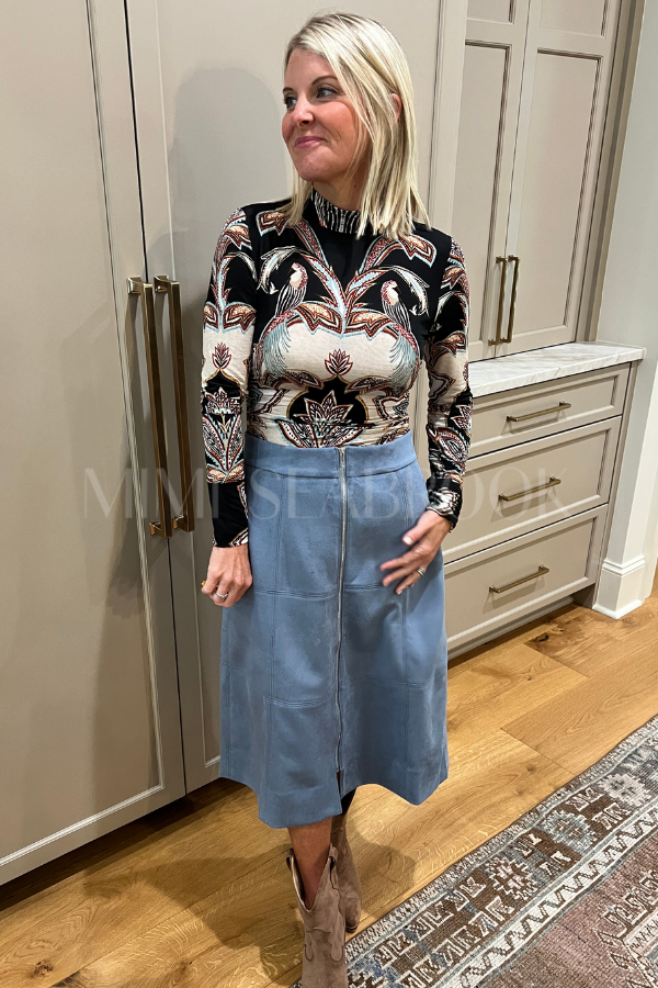 Janet skirt, blue