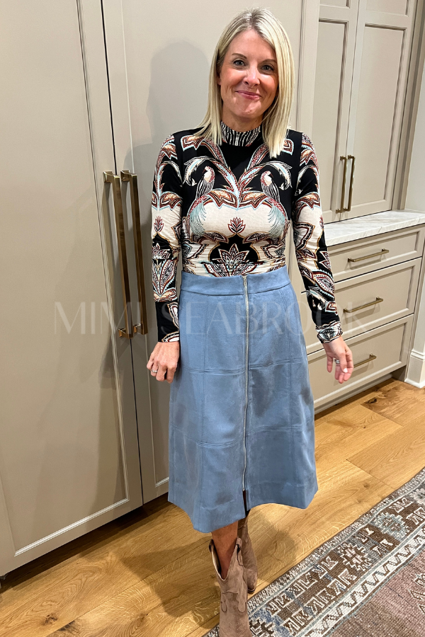 Janet skirt, blue