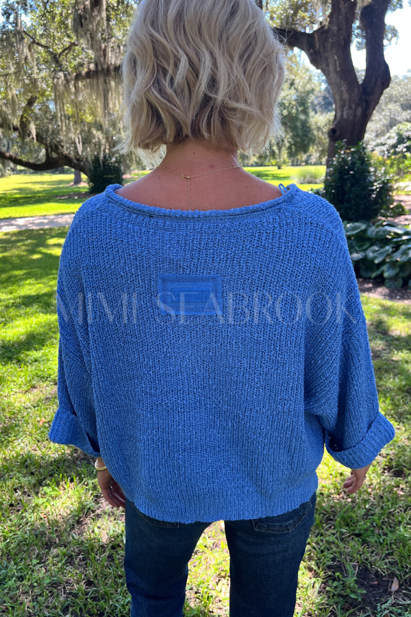 Jemma sweater, blue