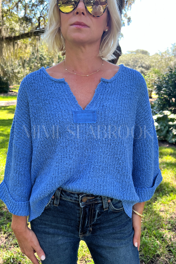 Jemma sweater, blue