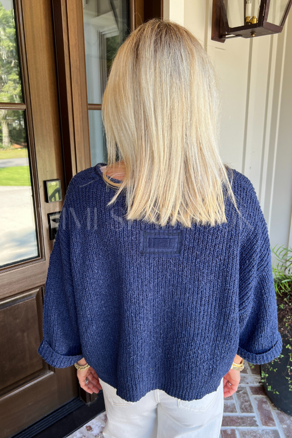 Jemma sweater, navy