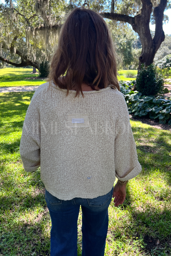 Jemma sweater, oatmeal