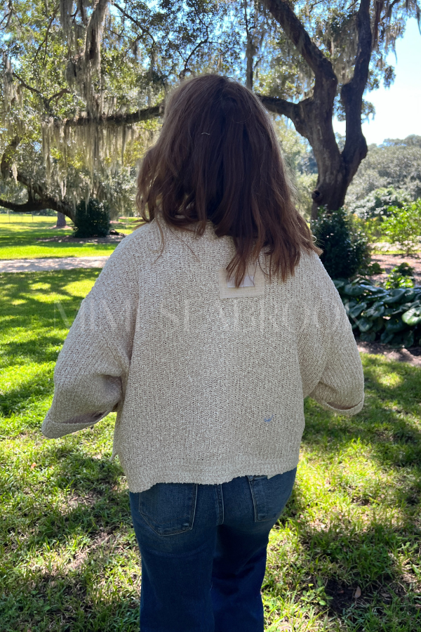 Jemma sweater, oatmeal