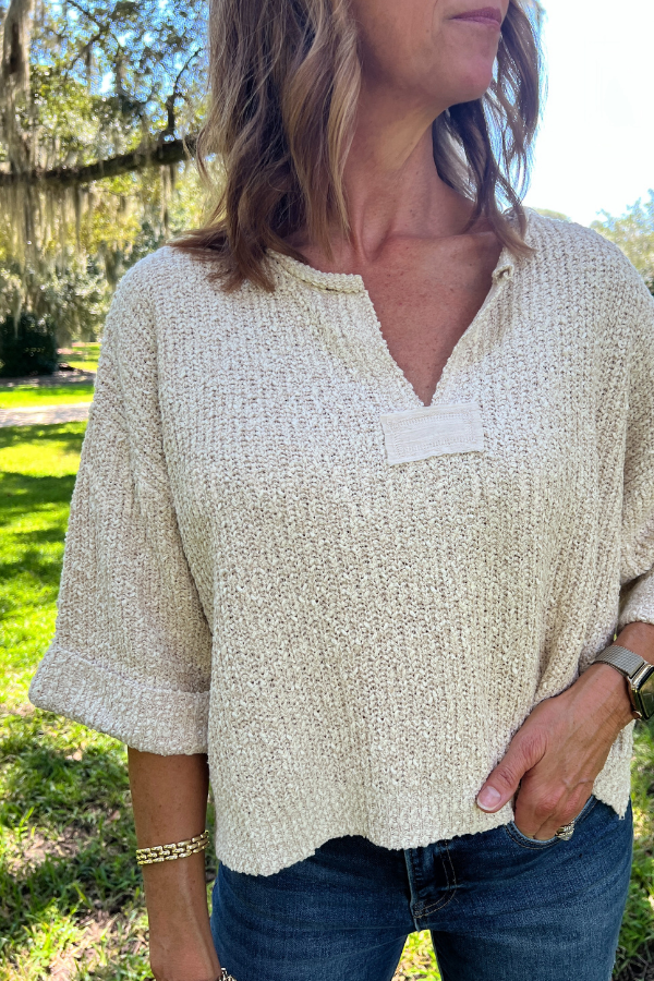 Jemma sweater, oatmeal