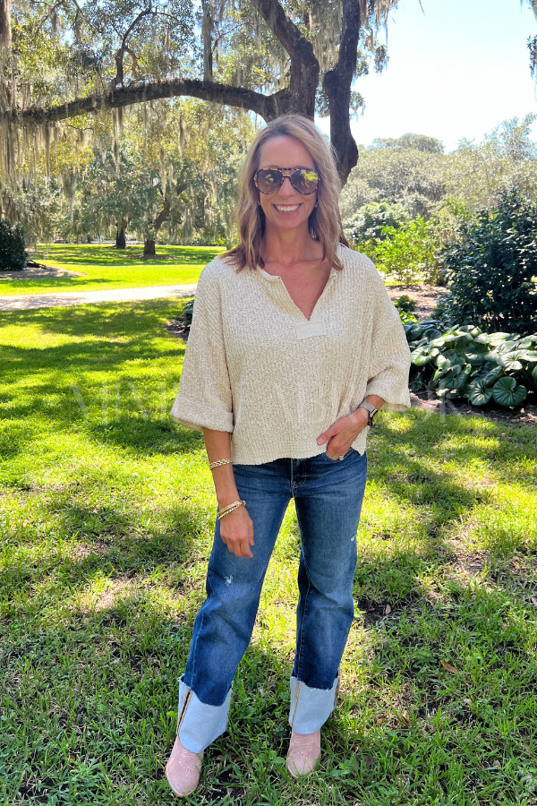 Jemma sweater, oatmeal