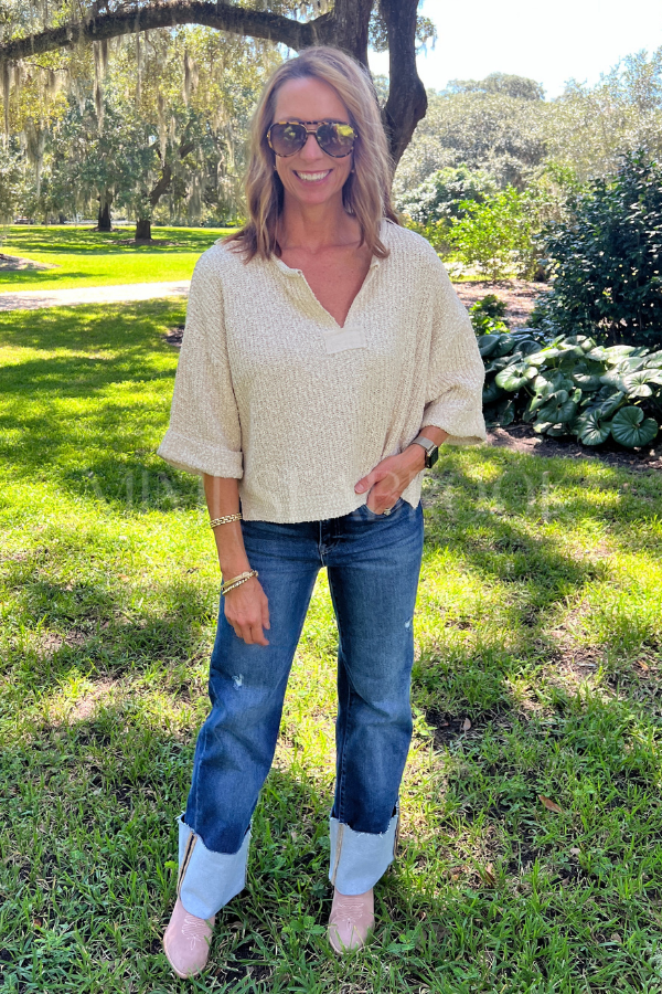 Jemma sweater, oatmeal