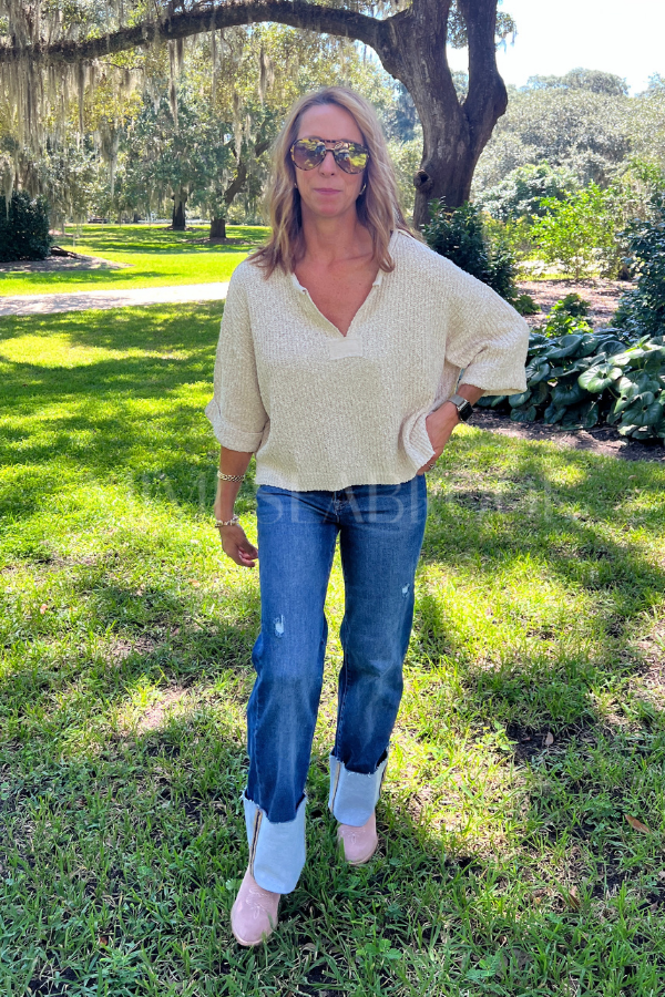 Jemma sweater, oatmeal