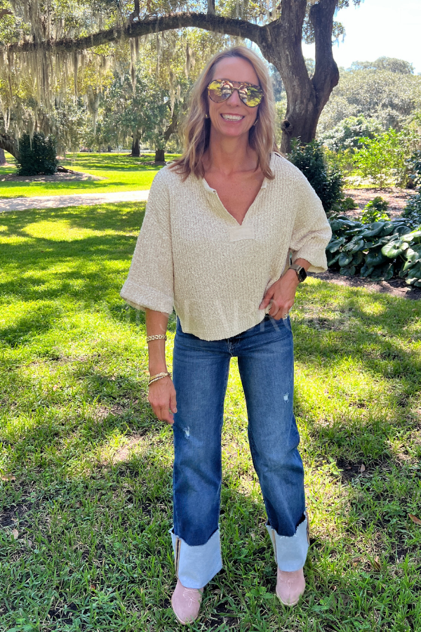 Jemma sweater, oatmeal