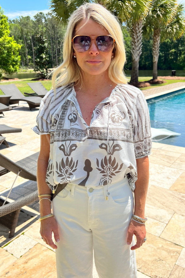 Johana Top, Sable by Cleobella