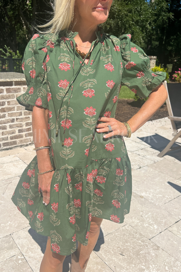 Johanna dress, olive