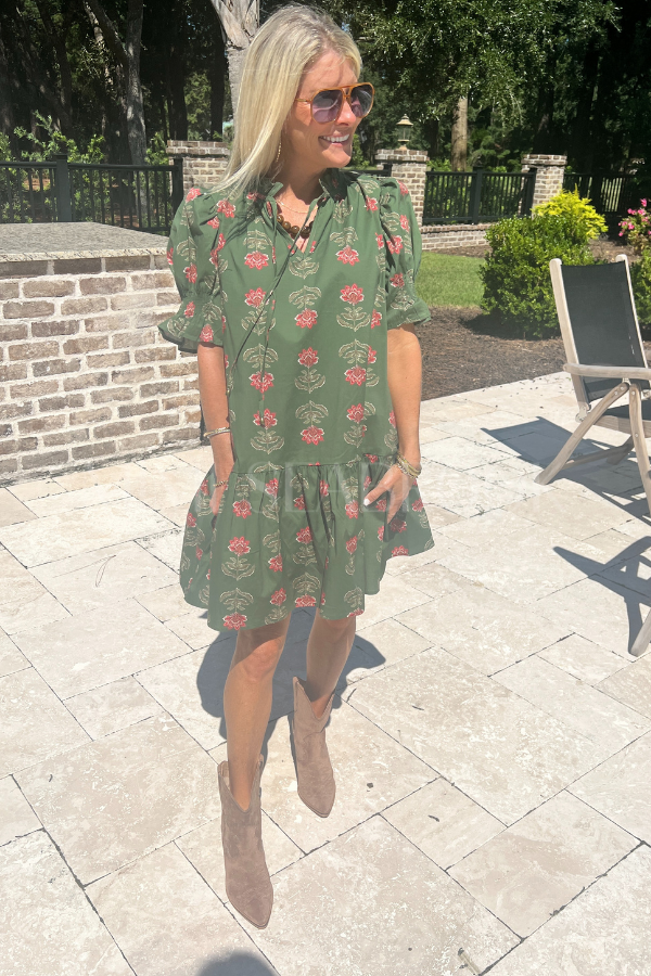 Johanna dress, olive