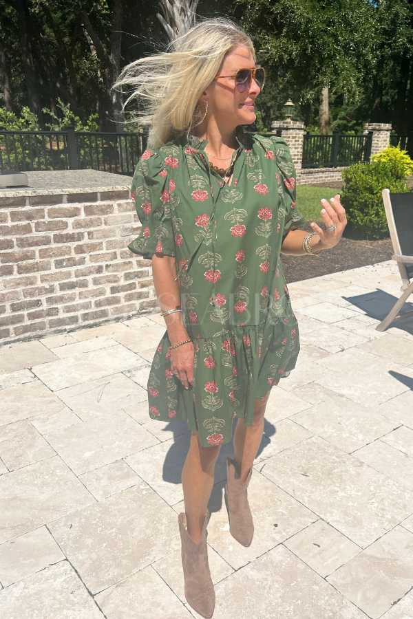 Johanna dress, olive