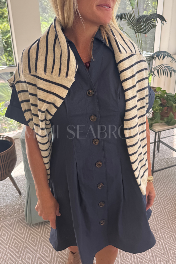 Julie dress, navy