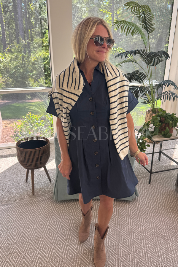 Julie dress, navy