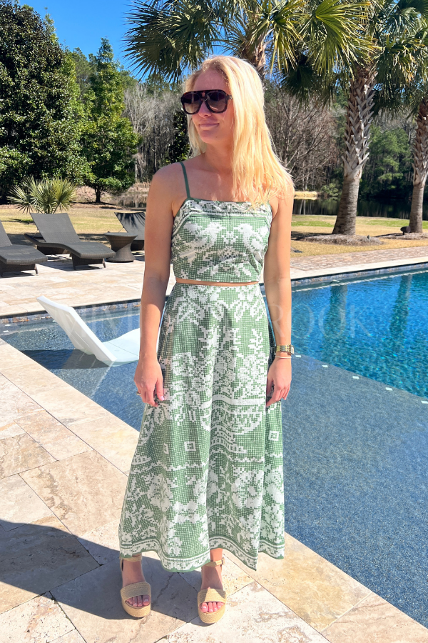 Juniper Top, Verdant Flight by Cleobella