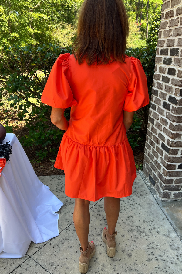 Kalisa dress, orange