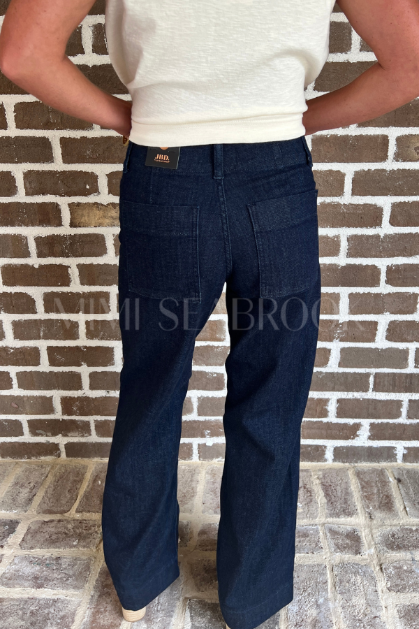 Kaomi jeans, dark denim