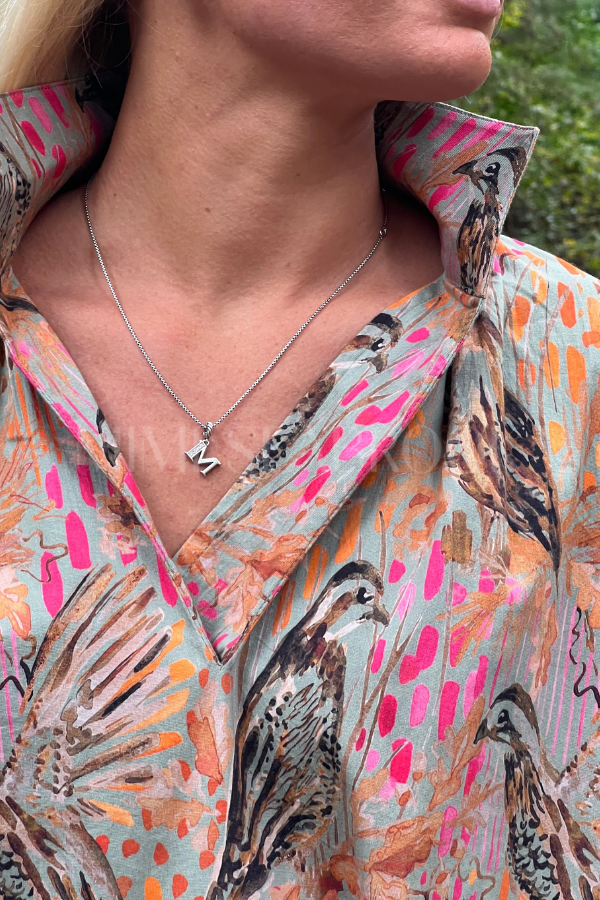 Kara Dress, wing print