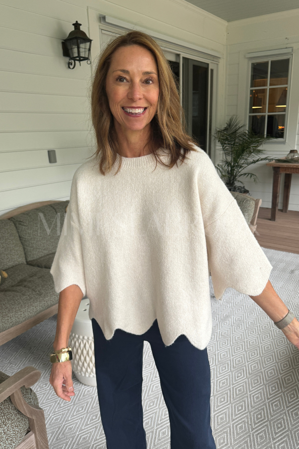 Keily sweater, cream