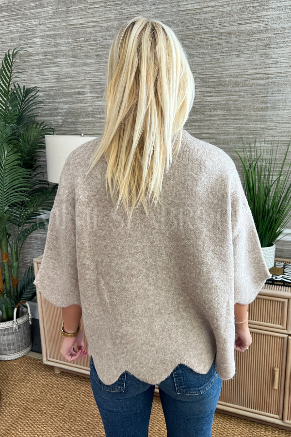 Keily sweater, taupe