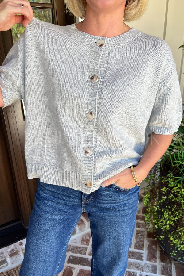 Kensley sweater, heather grey