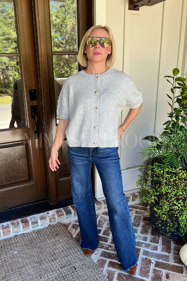 Kensley sweater, heather grey