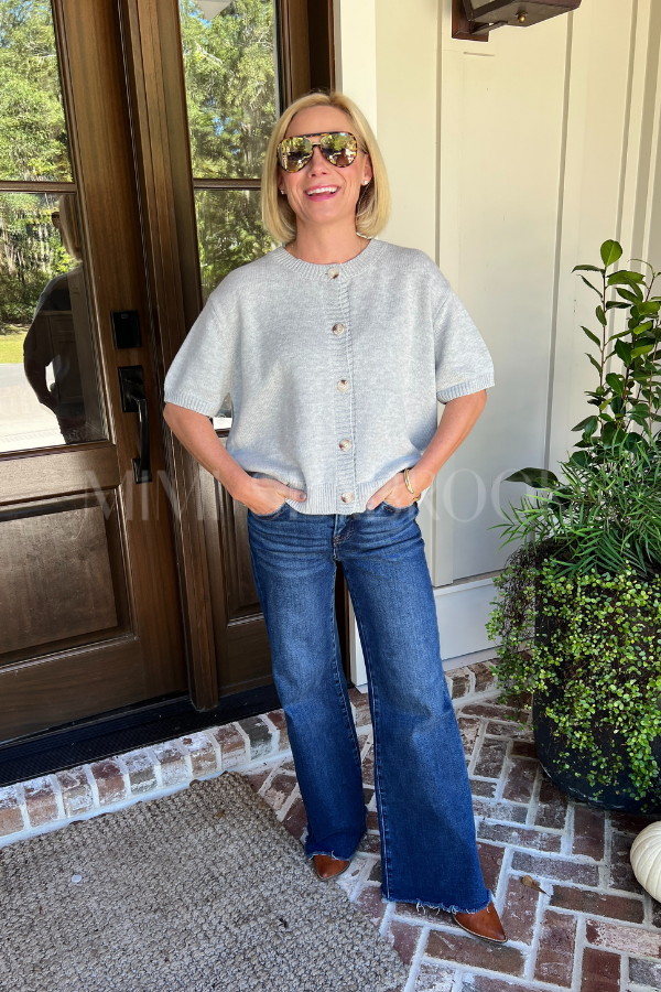 Kensley sweater, heather grey