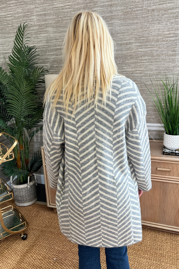 Kerry Cardigan Sweater, heather grey