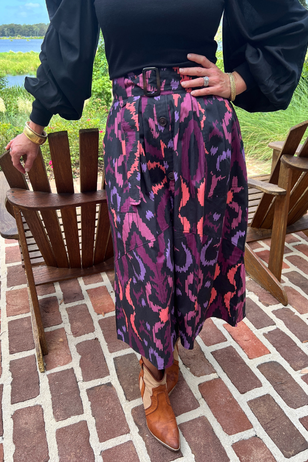 Kira skirt, arabian ikat