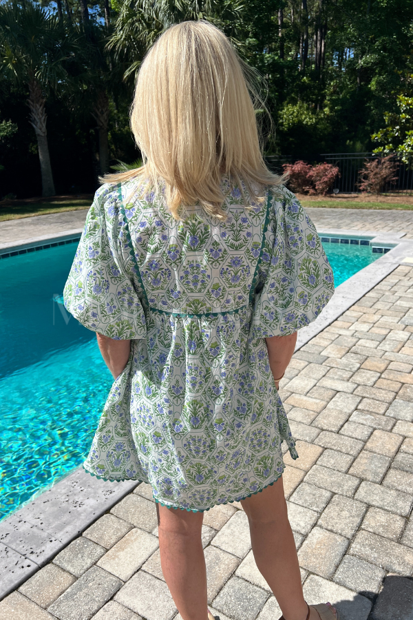 Kitowitz dress, green