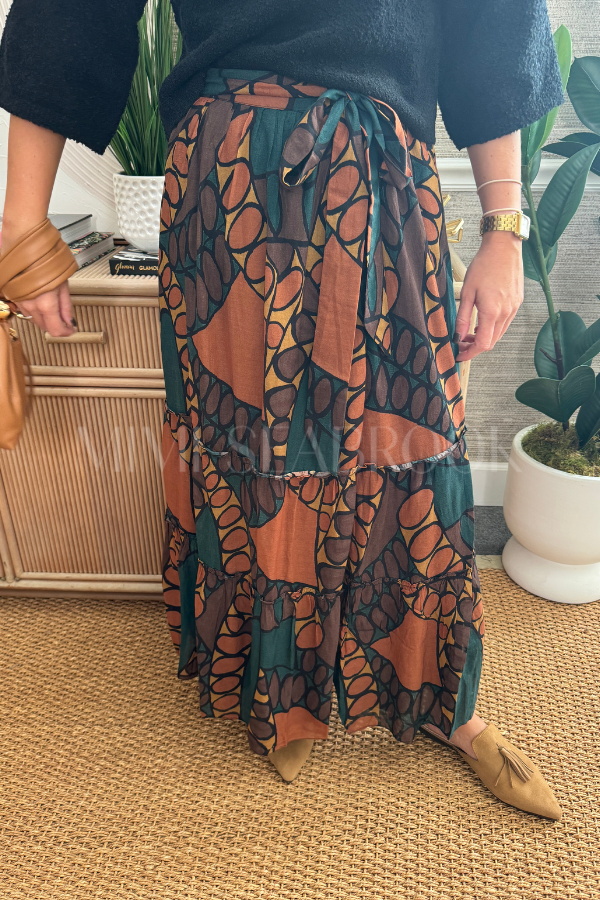 Kitty Ankle Skirt by Cleobella