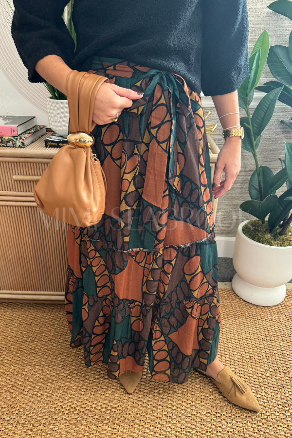 Kitty Ankle Skirt by Cleobella