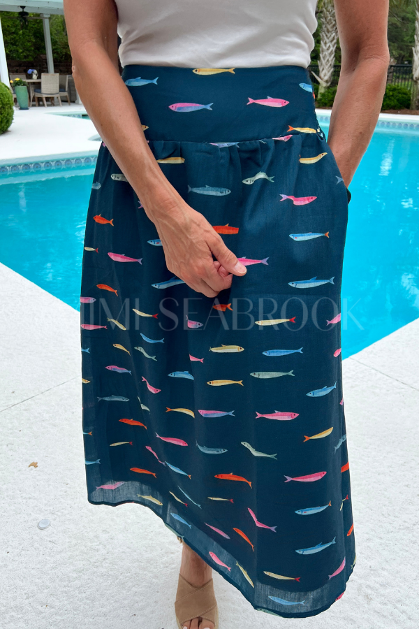 Koda skirt, teal