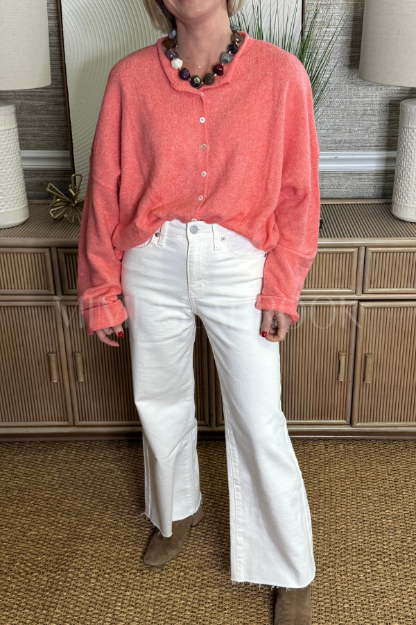 Krissee sweater, peach