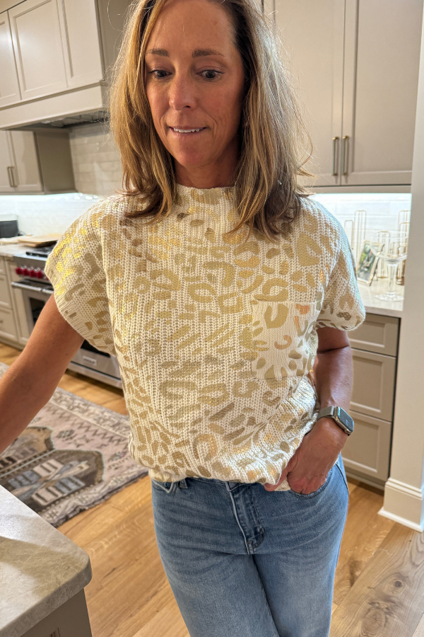 Landis sweater, ivory